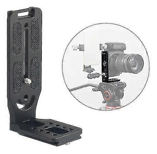Dslr Camera L Bracket Vertical Horizontal Switching Tripod Head Quick Release