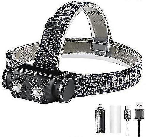 1200 Lumens Recharable Lamp 2x Xml-l2 Led