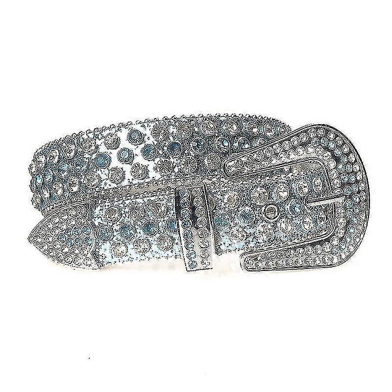 حزام حجر الراين للرجال والنساء الجينز أزياء جميع المباريات أحزمة مرصعة