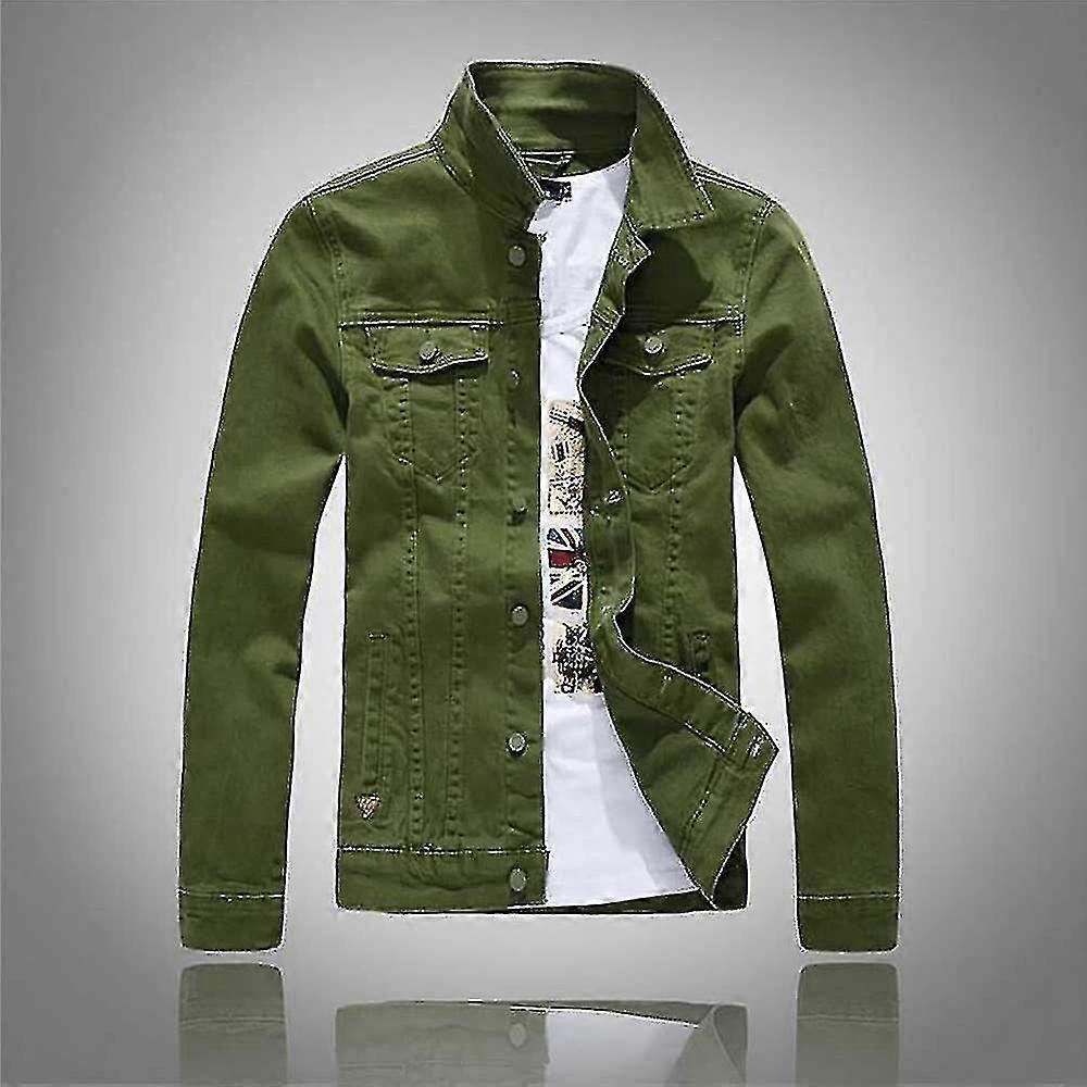 Jachetă denim pentru bărbați la modă 2024
