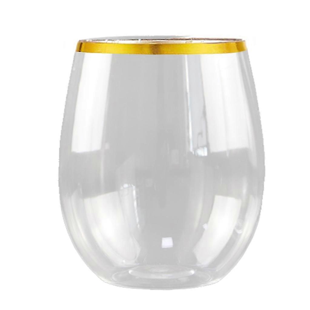 Shatterproof Wine Glasses Plastic Cup Drinking Cup for Bar Home Office Wedding