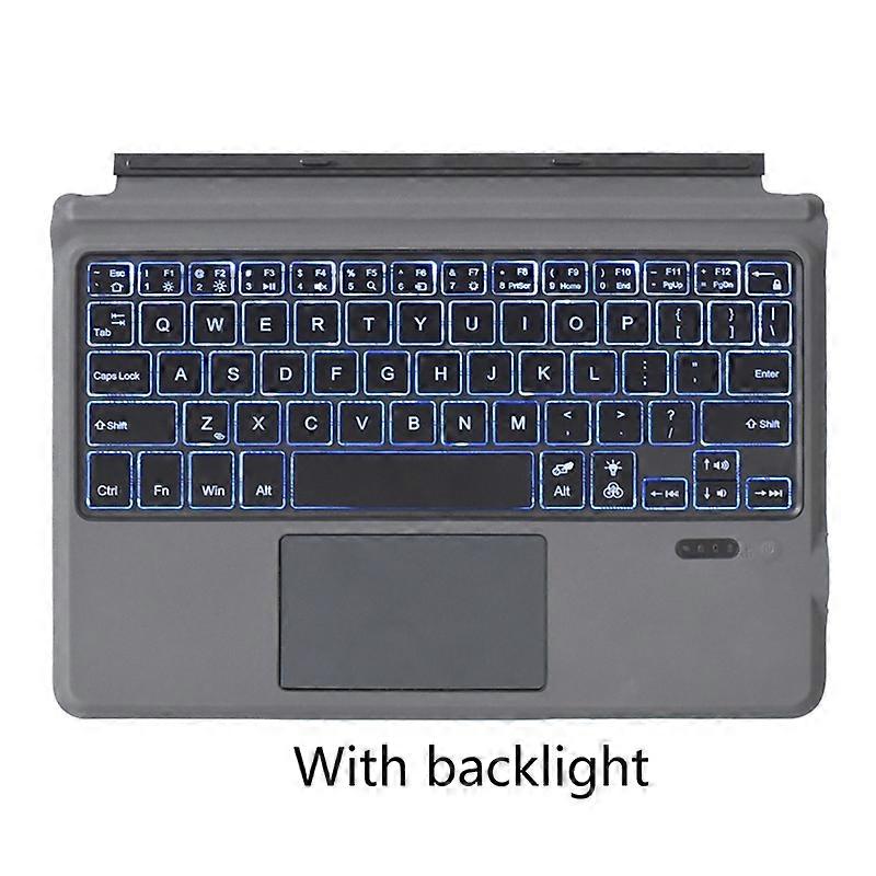 Tastiera ultrasottile trackpad wireless compatibile con Bluetooth per Microsoft