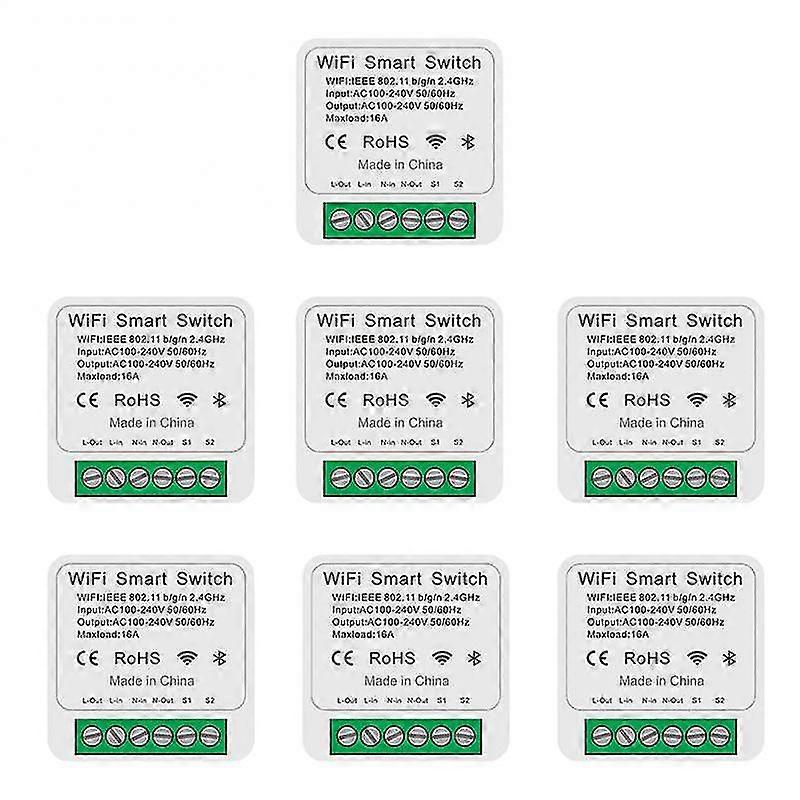Ewelink 16a Smart Wifi Switch 2-way Control Switch Mini Smart Breaker Smart Life