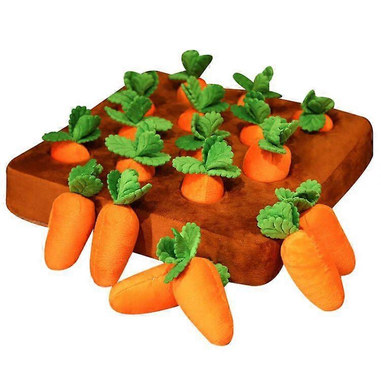 Cute Baby Pull Carrot Plush Toy Carrot Base Plush Toy