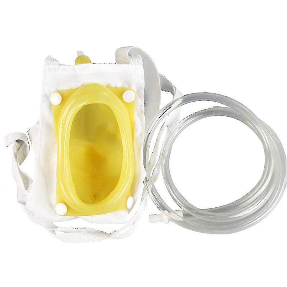 كيس تصريف البول للنساء مع كيس بول قابل للارتداء ومختوم من اللاتكس ومضاد للارتجاع للسيدات