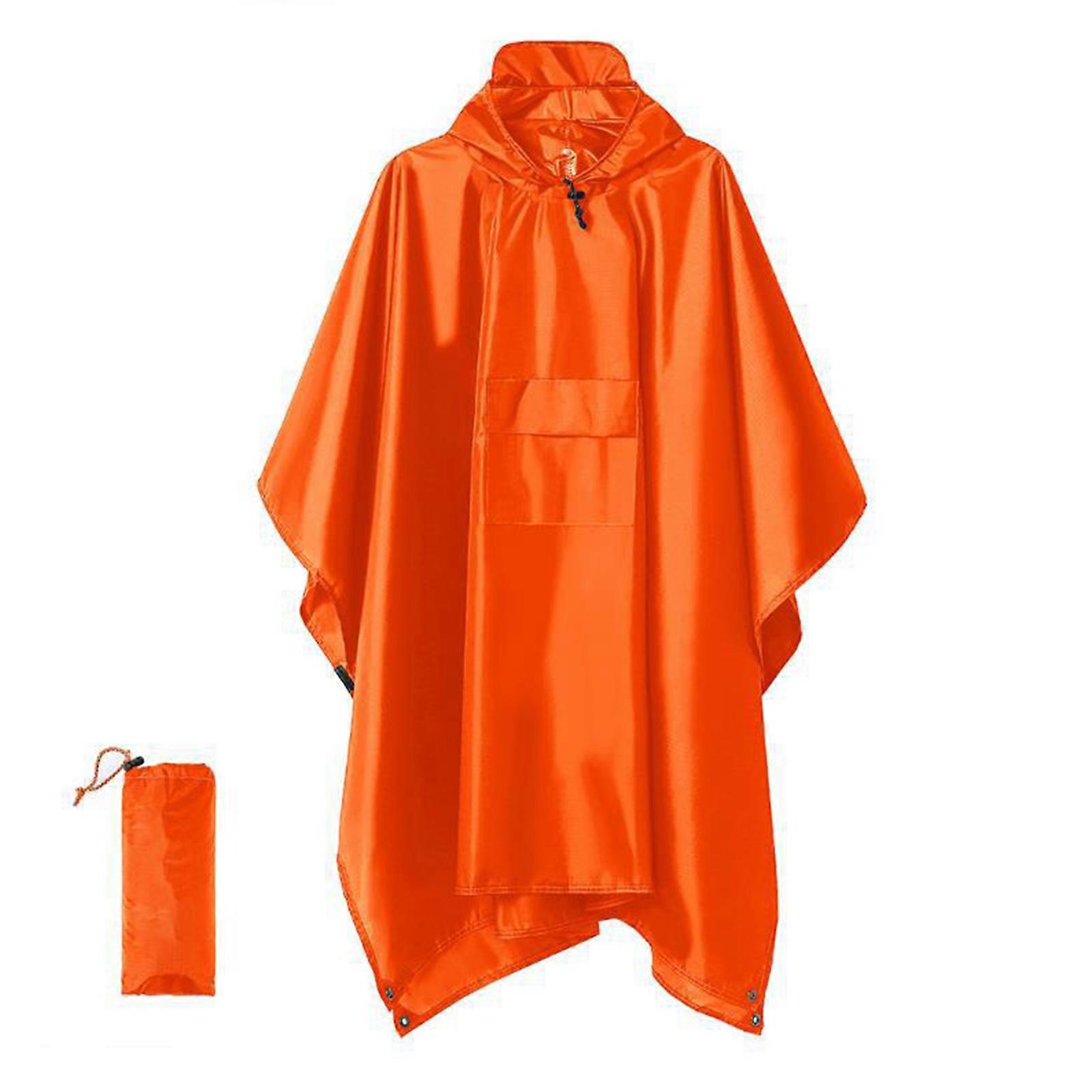 Raincoat Waterproof Poncho Reusable Plastic Adult Camping Festival