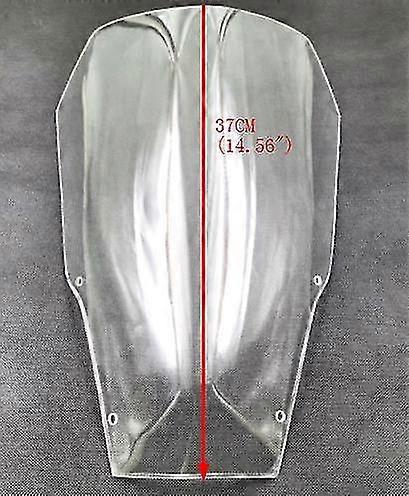 Motorcycle Windshield Xt660 X Xt660r 2004 2005 2006 Raised 10cm/15cm Sun Visor Instrument Dustproof Board Windscreen