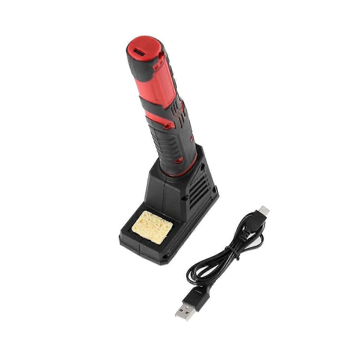 480 Portable Wireless Soldering Iron With Led Light Set Usb Rechargeable Lithium Battery Soldering Kit Appliances