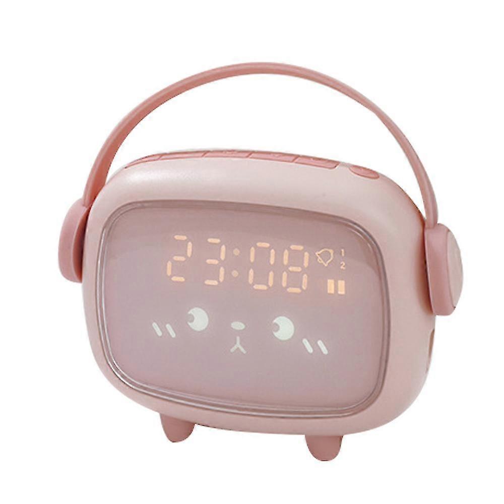 Children's Led Creative Cute Alarm Clock Wake Up Light Light Alarm Clock