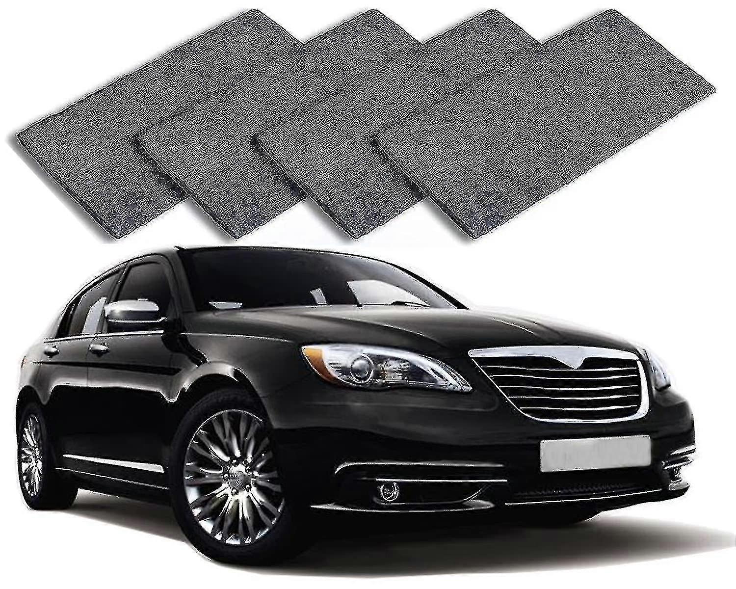 Nano Sparkle Cloth(gray 4 Pcs), 2023 Nano Sparkle Cloth For Car Scratches, Nano Magic Cloth Easily Repair Paint