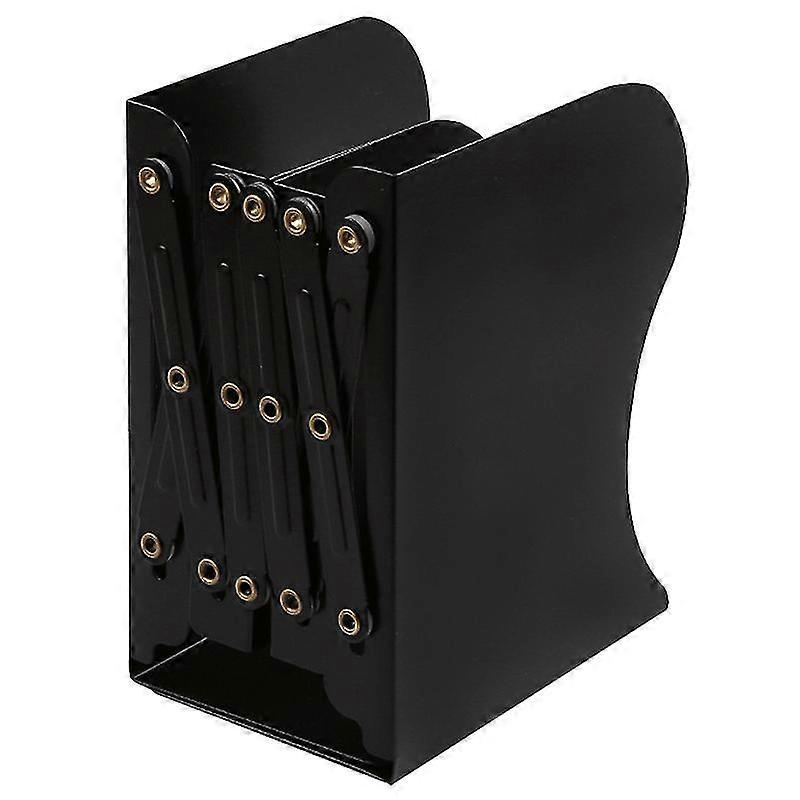 Adjustable Bookends, Metal Iron Bookends, Expandable Bookcase Bookend Stand