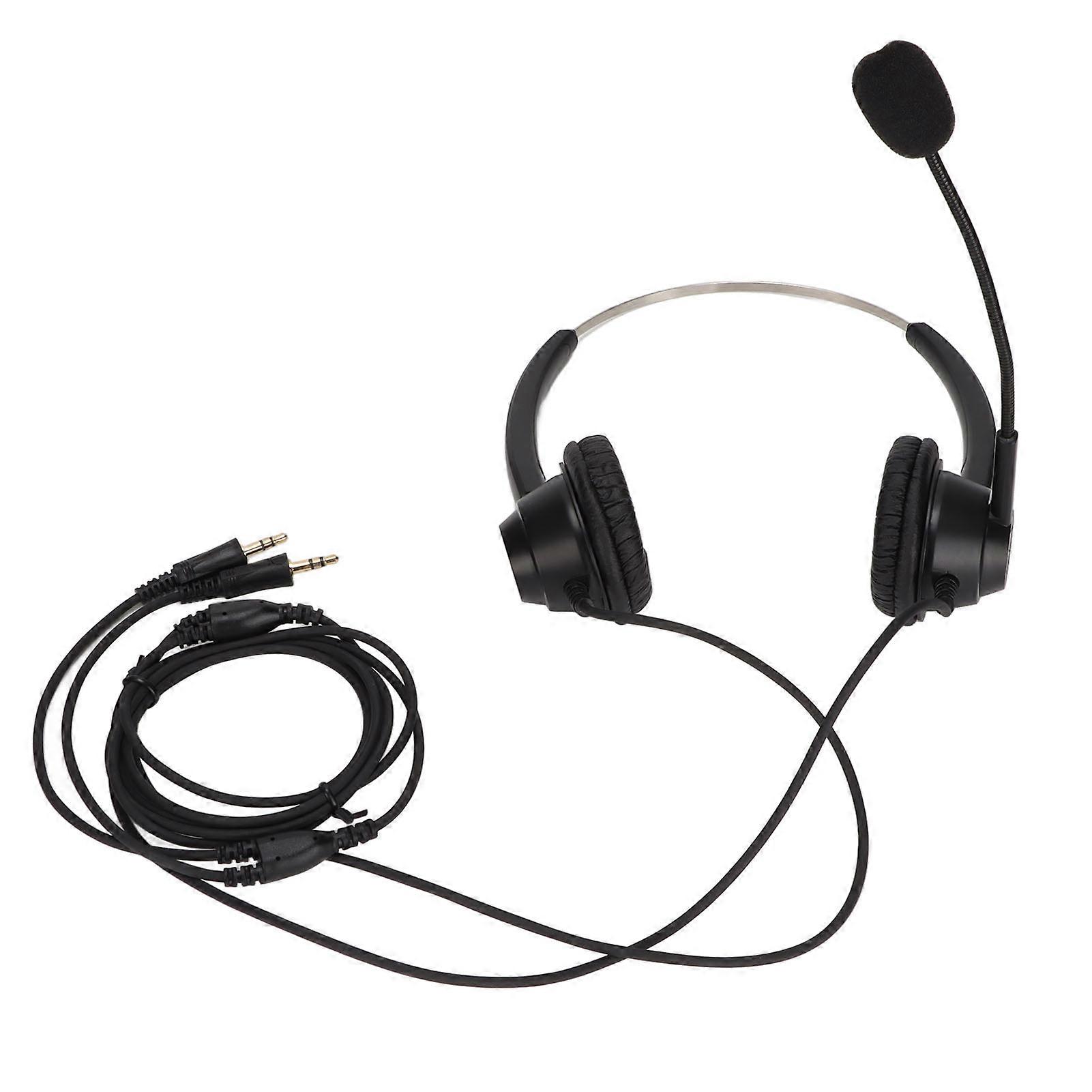 H360DPC Call Center Headset On Ear Computer Headphone with Mic for Home Office Customer Service