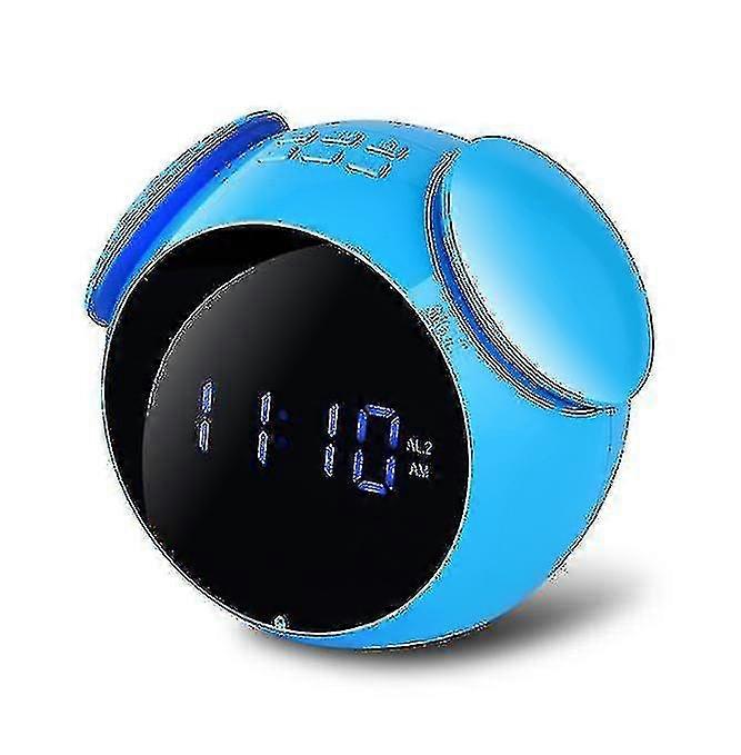 Wireless Bluetooth Speaker, Mini Digital Alarm Clock Mp3 Smart Speaker -