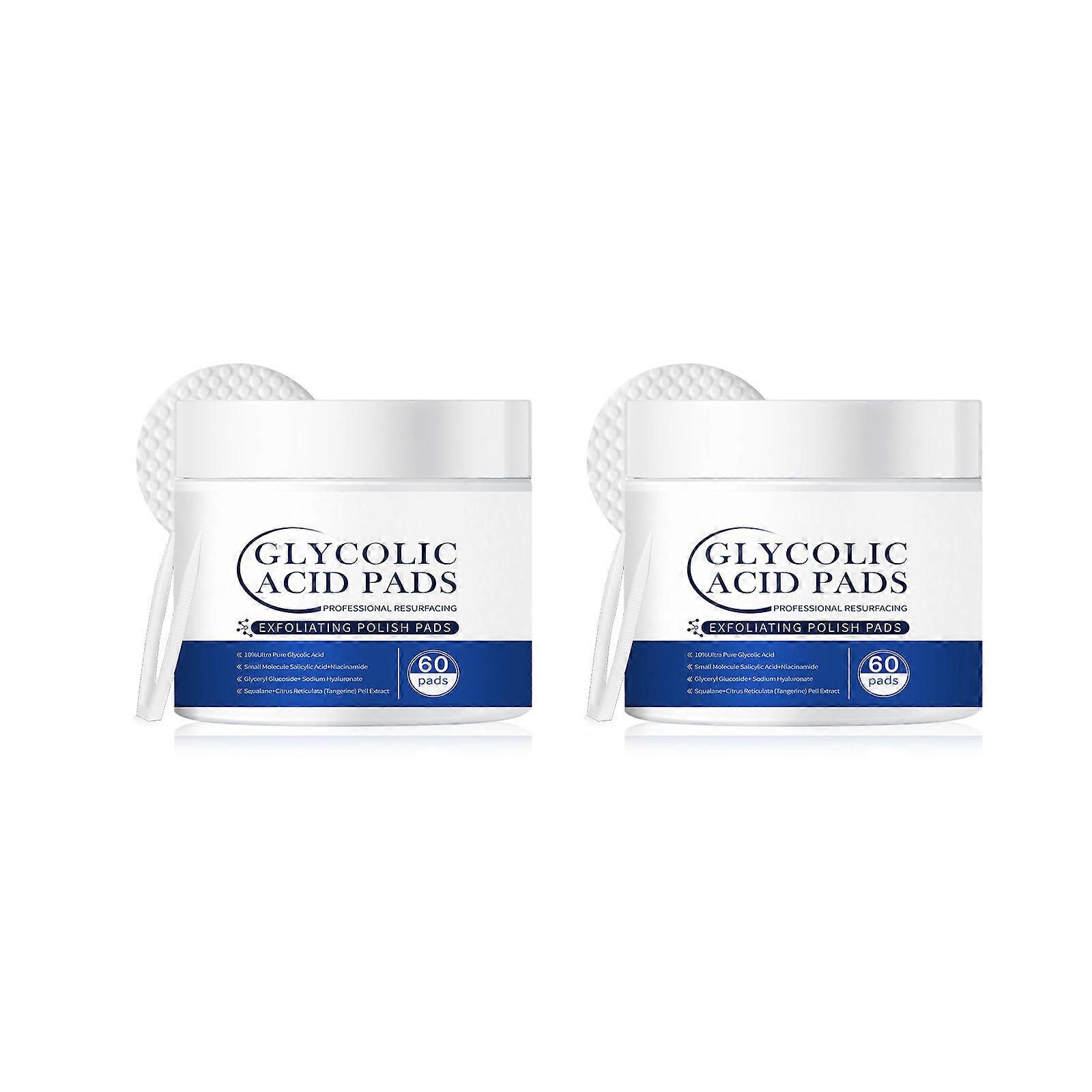 Exfoliating Pads - Glycolic Acid 10% Resurfacing Pads for Face,Face Pads with Salicylic Acid, Exfoliating Peel Pads for Face with Deep Cleaning Effect