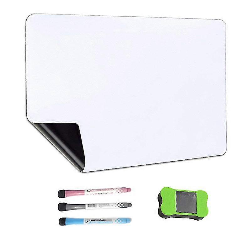 Magnetic Dry Erase Whiteboard Calendar For Refrigerator With 3 Pens And Large Eraser,for Notes Weekly Planning Drawing