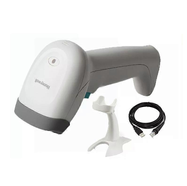 2D Corded Barcode Scanner HH450-0-1USB Handheld Code Reader with USB Cable and Stand