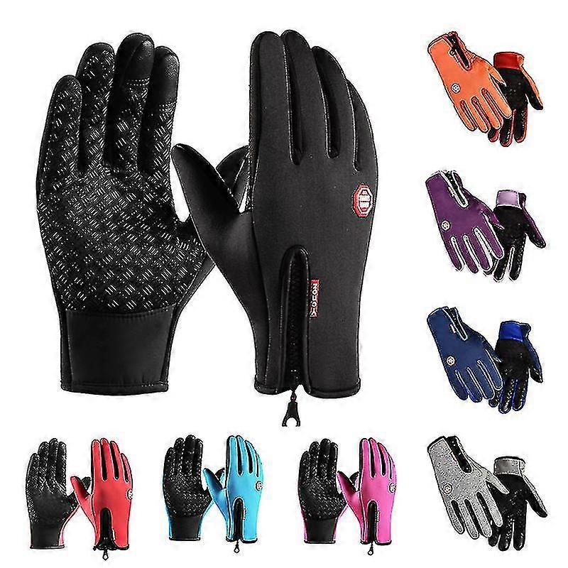 Termisk vindtæt Vandtæt Vinterhandsker Berøringsskærm Varme vanter Mænd Kvinder