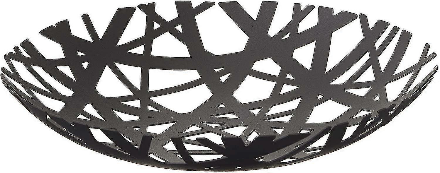 Tower Fruit Bowl, Black