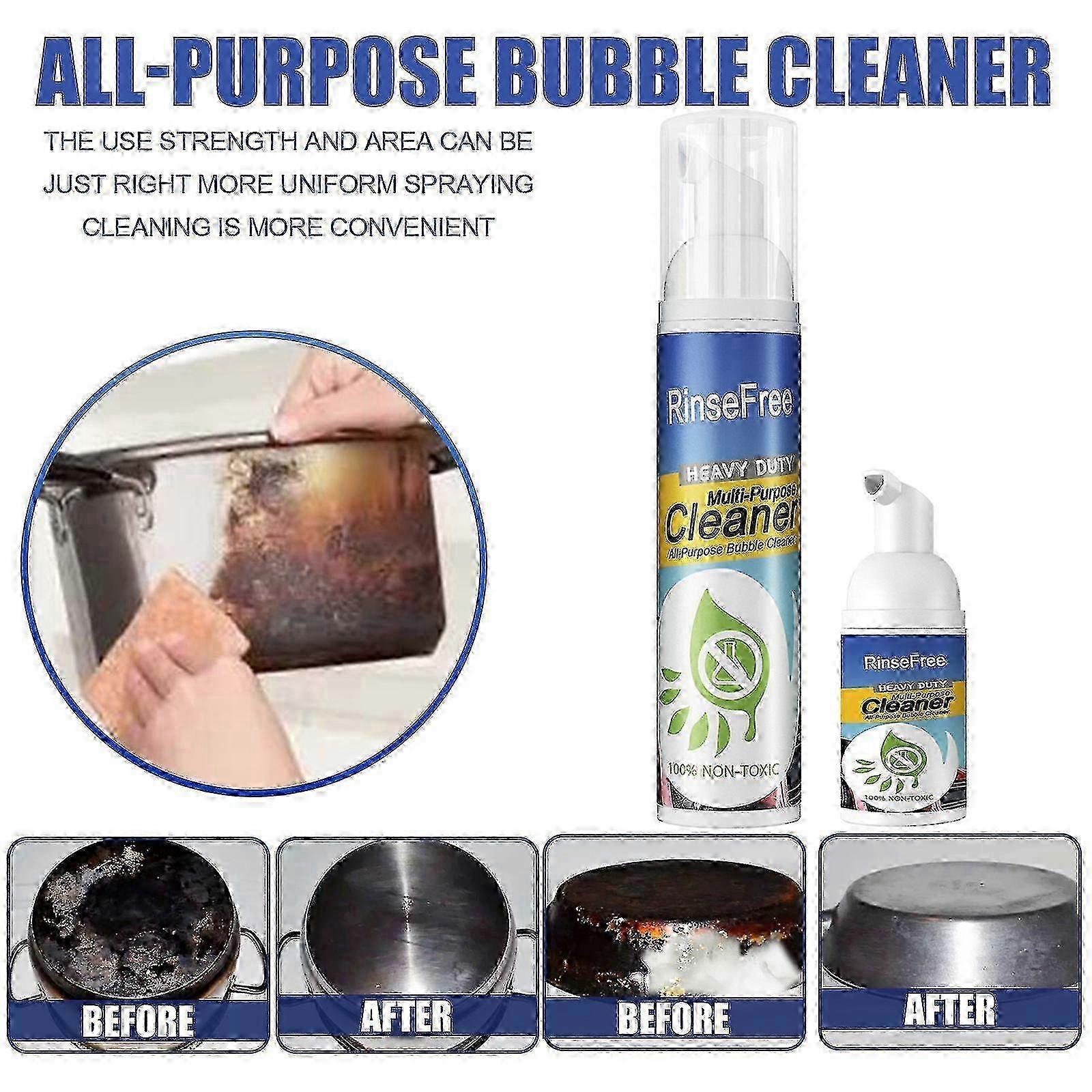 EELHOE kitchen heavy oily foam cleaner multi-purpose degreasing and descaling foam type oily kitchenware cleaning
