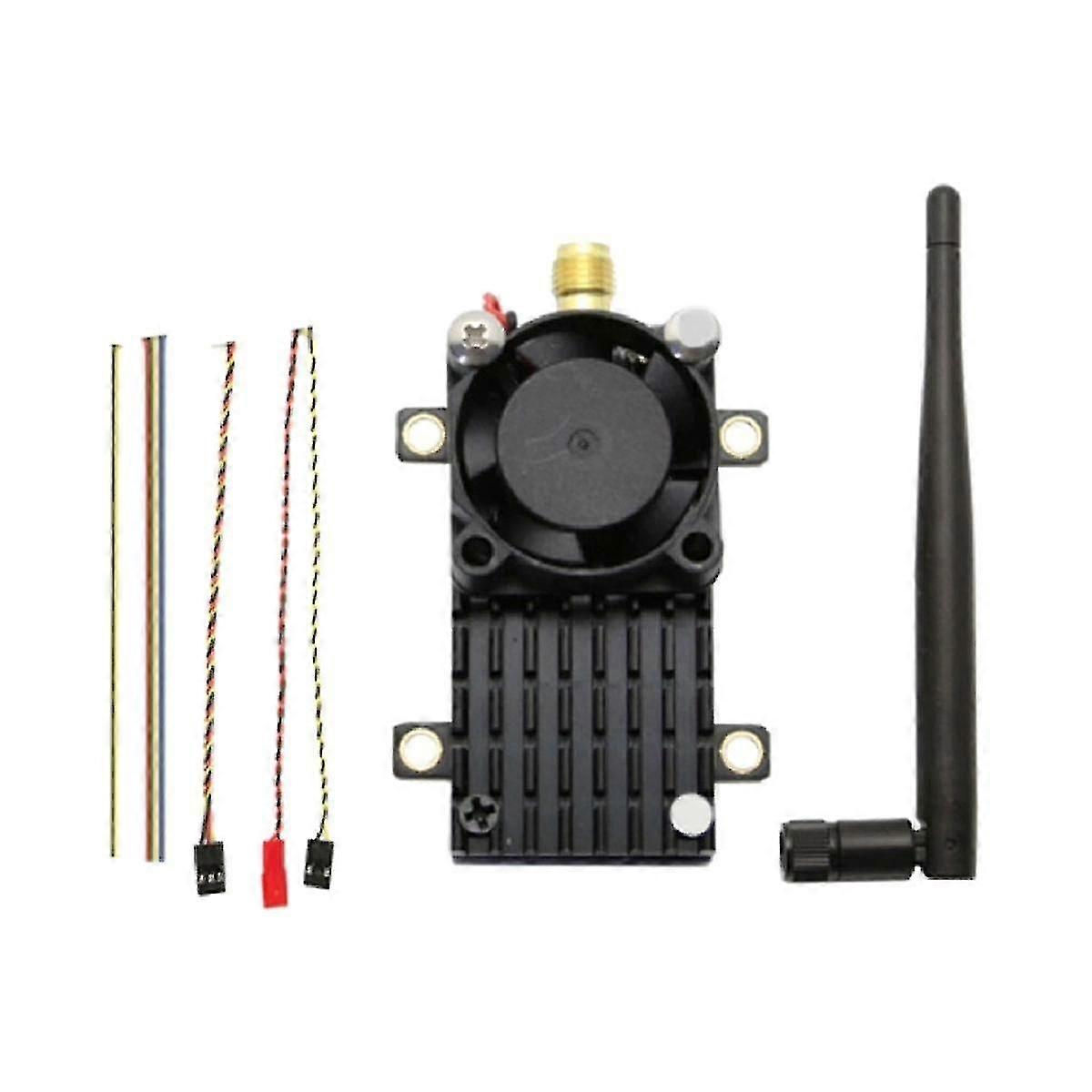 20km Range 5.8ghz 2w Fpv Wireless Image Transmission Video Transmitter Ts582000 5.8g 8ch Video Av A