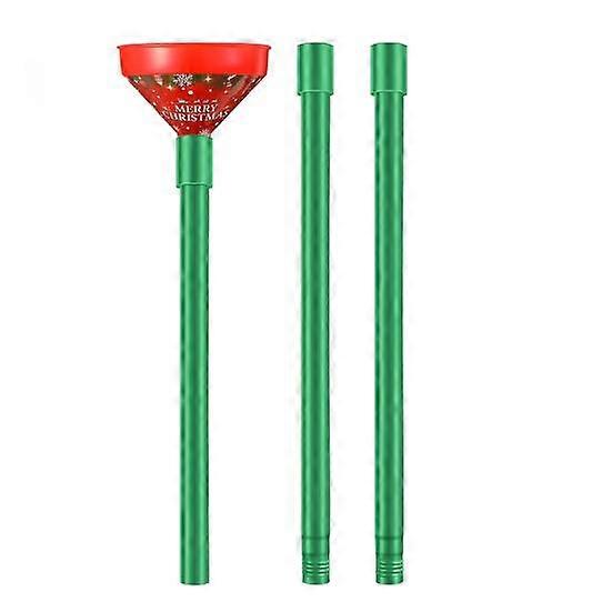 Christmas Tree Watering Funnel Wide Spout Funnel with Long Tube Easy Assembly Christmas