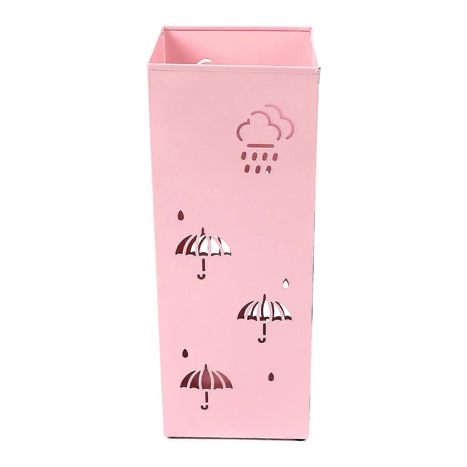 Metal Umbrella Stand Multipurpose Stylish Hollow Design Auspicious Clouds Rustproof Umbrella Organiz