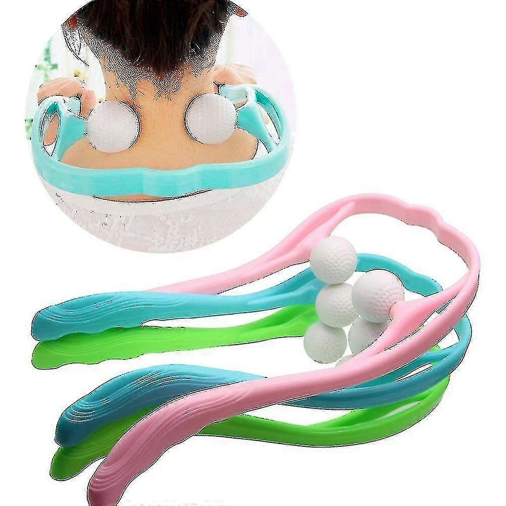 Neck Massar Therapy Neck And Shoulder Dual Point R -massa Tool Relieve Hand Pressure