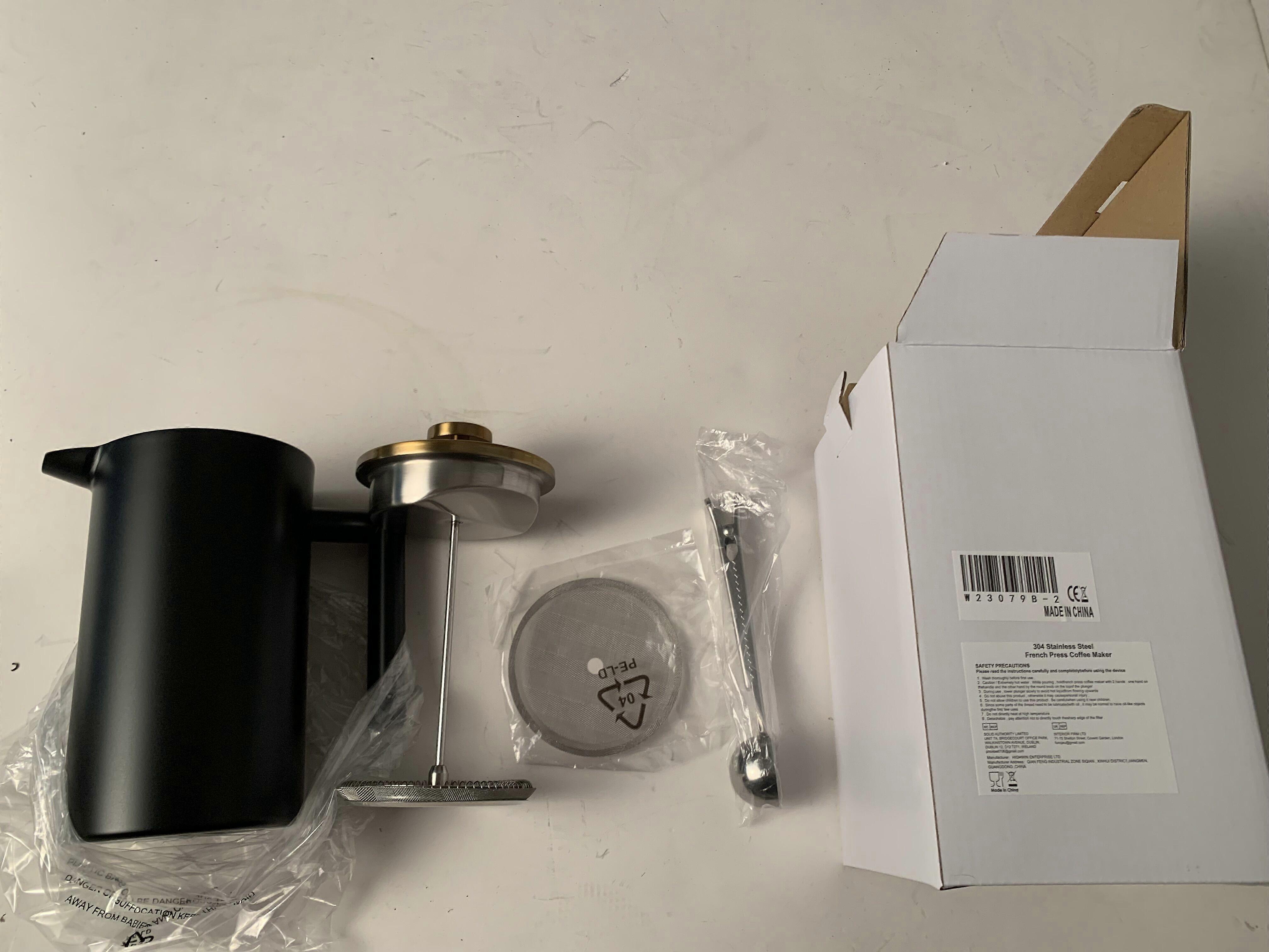 French Press Coffee Maker for Home Office