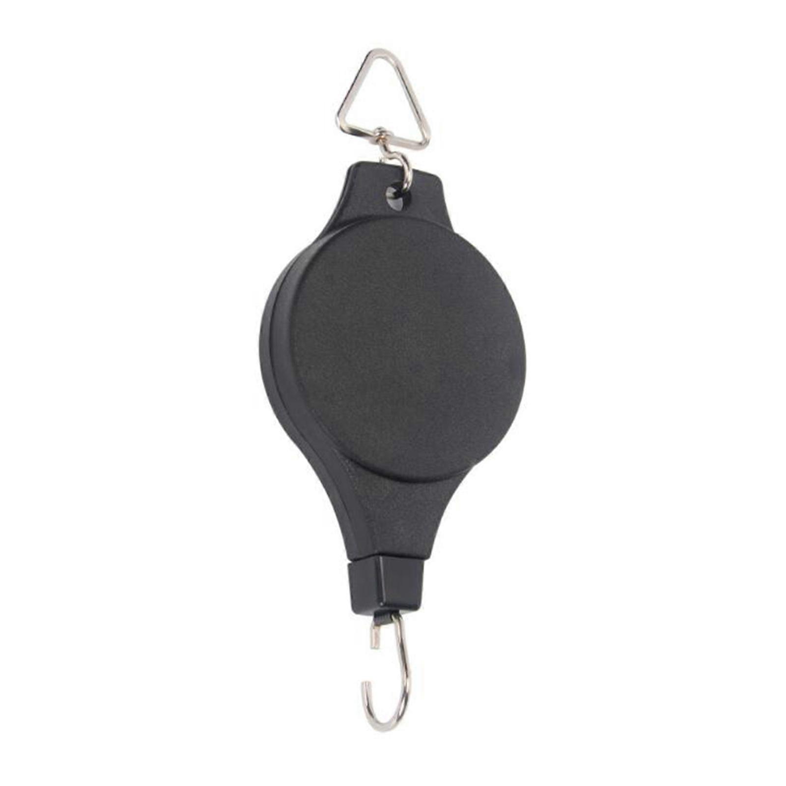 Adjustable Retractable Plant Pulley Hanger Hook with Locking Mechanism