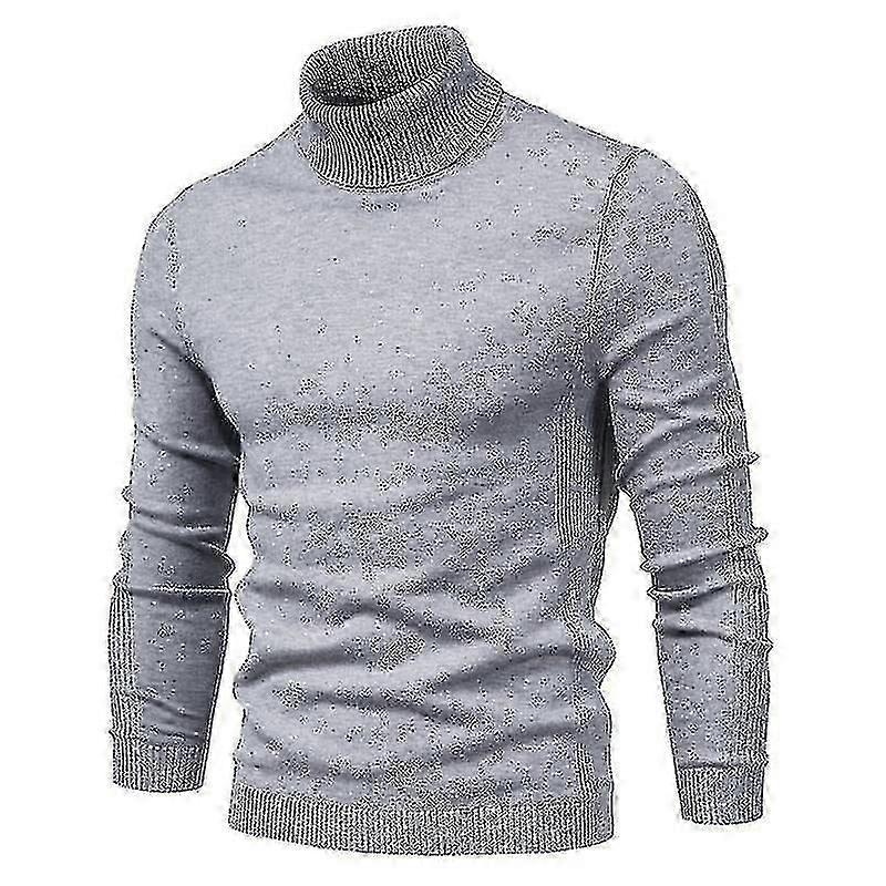 Winter Turtleneck dicke Herren Pullover Casual Turtle Neck Solid Color Qualität Warm Slim Pullover Männer