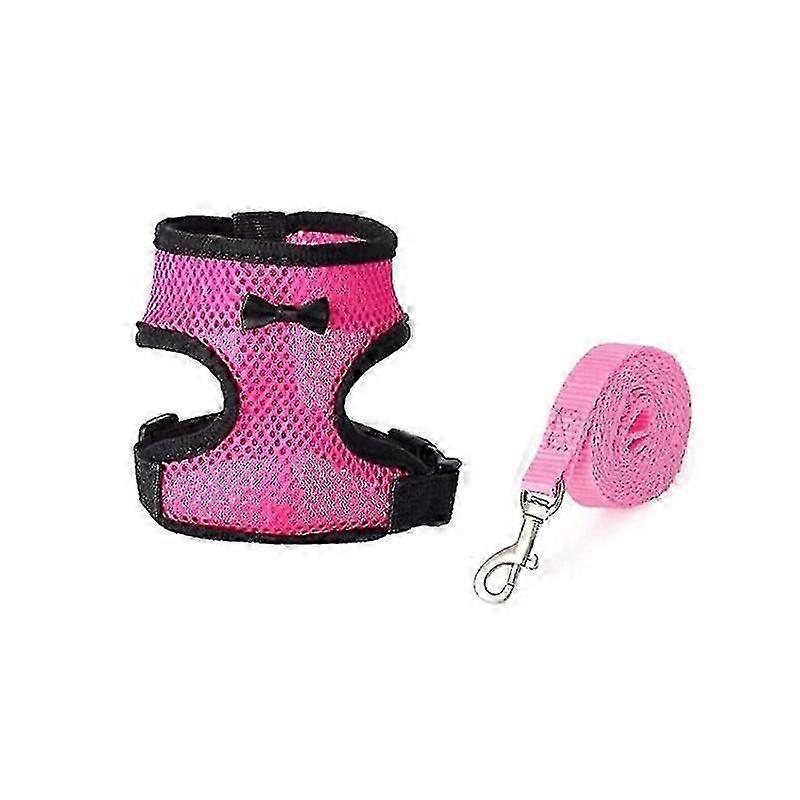 Chicken Harness And Leash Set Comfortable Ajustable Vest For Duck Goose Puppy