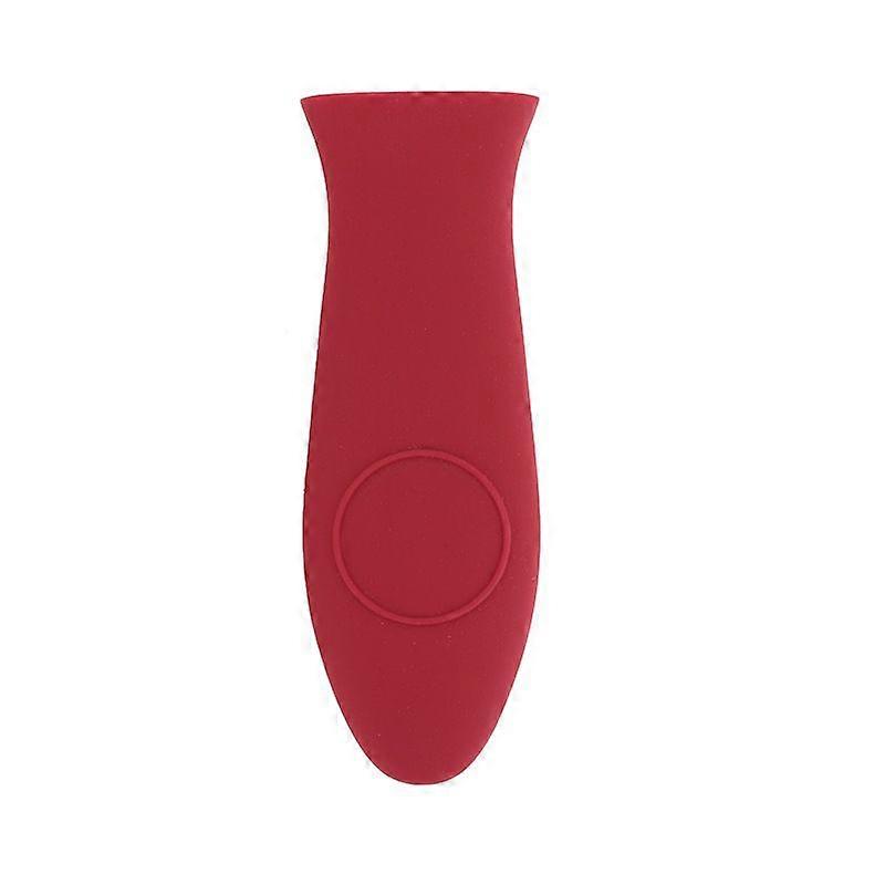 Silicone Heat Insulated Pot Handle Set Pot Handle Set Three-piece Set of Pointed Corner Round Ear Set One-piece Pot Scraper 8-piece Set