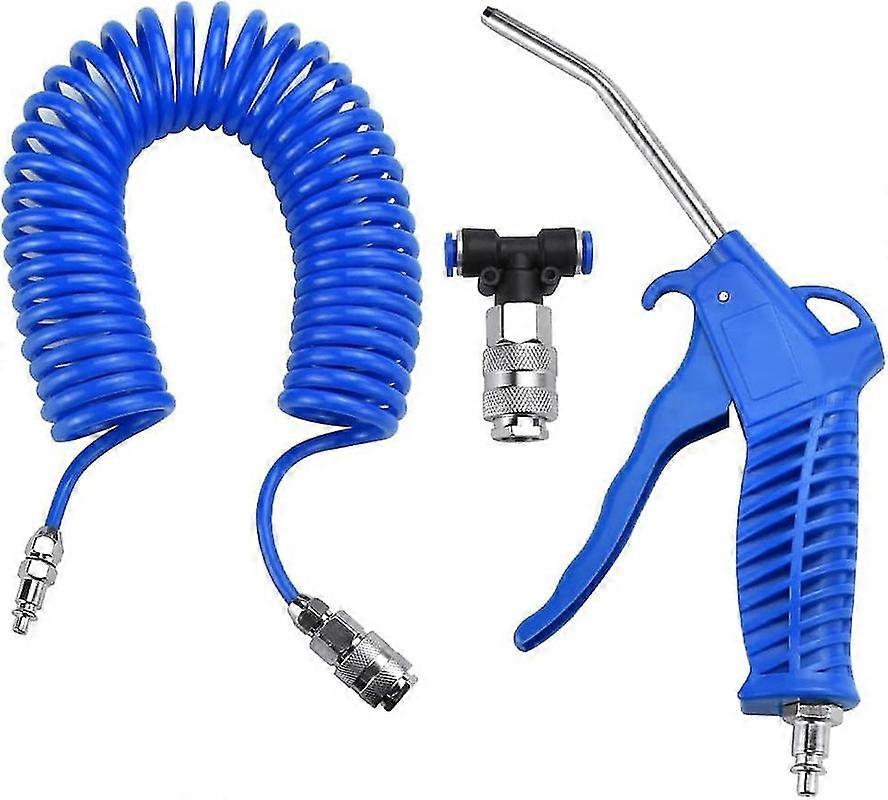 5m Spiral Basınçlı Hava Hortumlu Hava Üfleme Tabancası, Basınçlı Hava Üfleme Tabancası Kamyon B