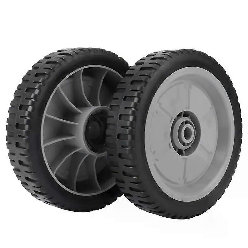 2 Pack 8Inch/203MM Lawn Mower Wheel for HONDA GXV160 HRJ 216 196 WALK BEHIND SELF-PROPELLED MOWERS RUBBER CART