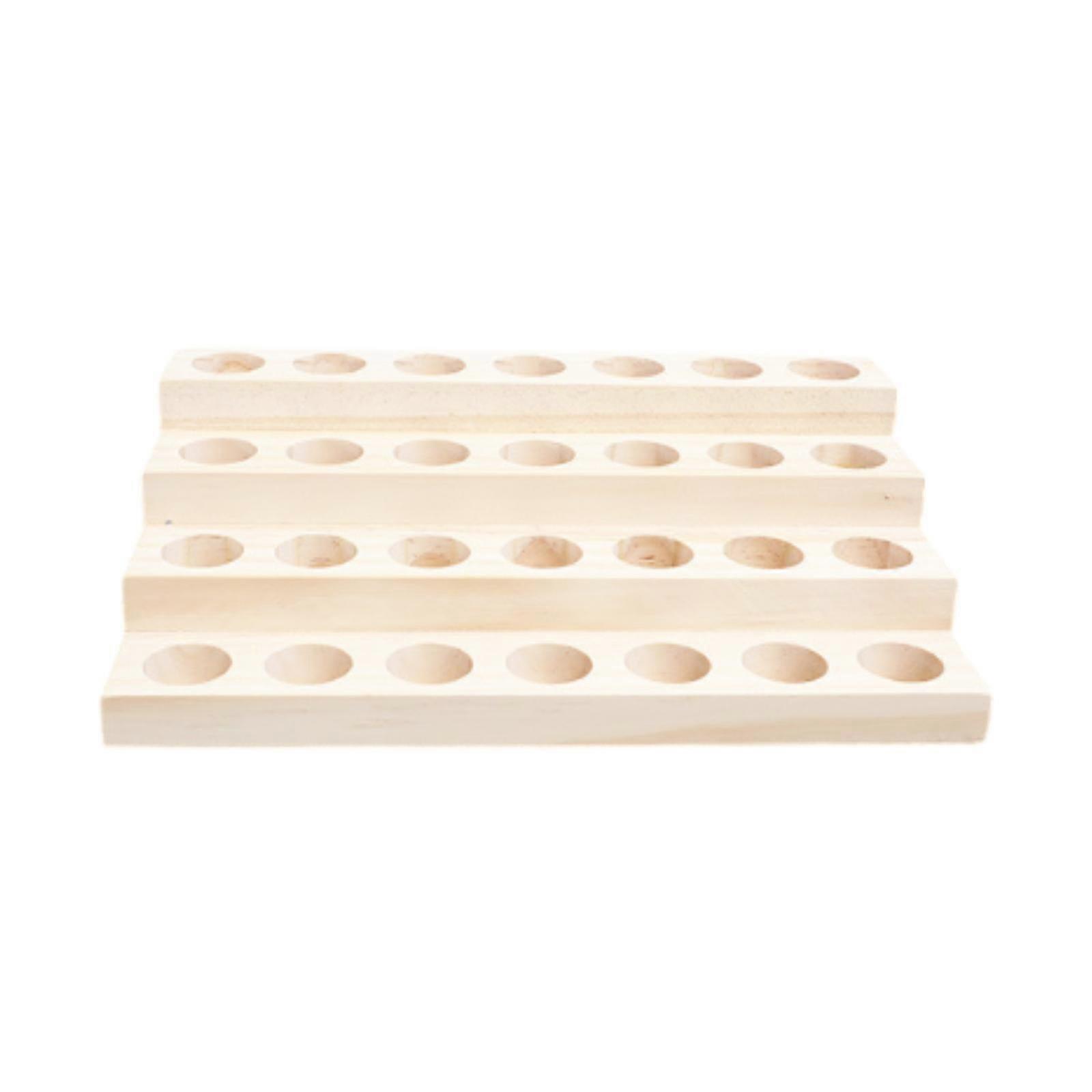 Essential Oil Bottles Wooden Storage Display Stand Essential Oil Display Holder