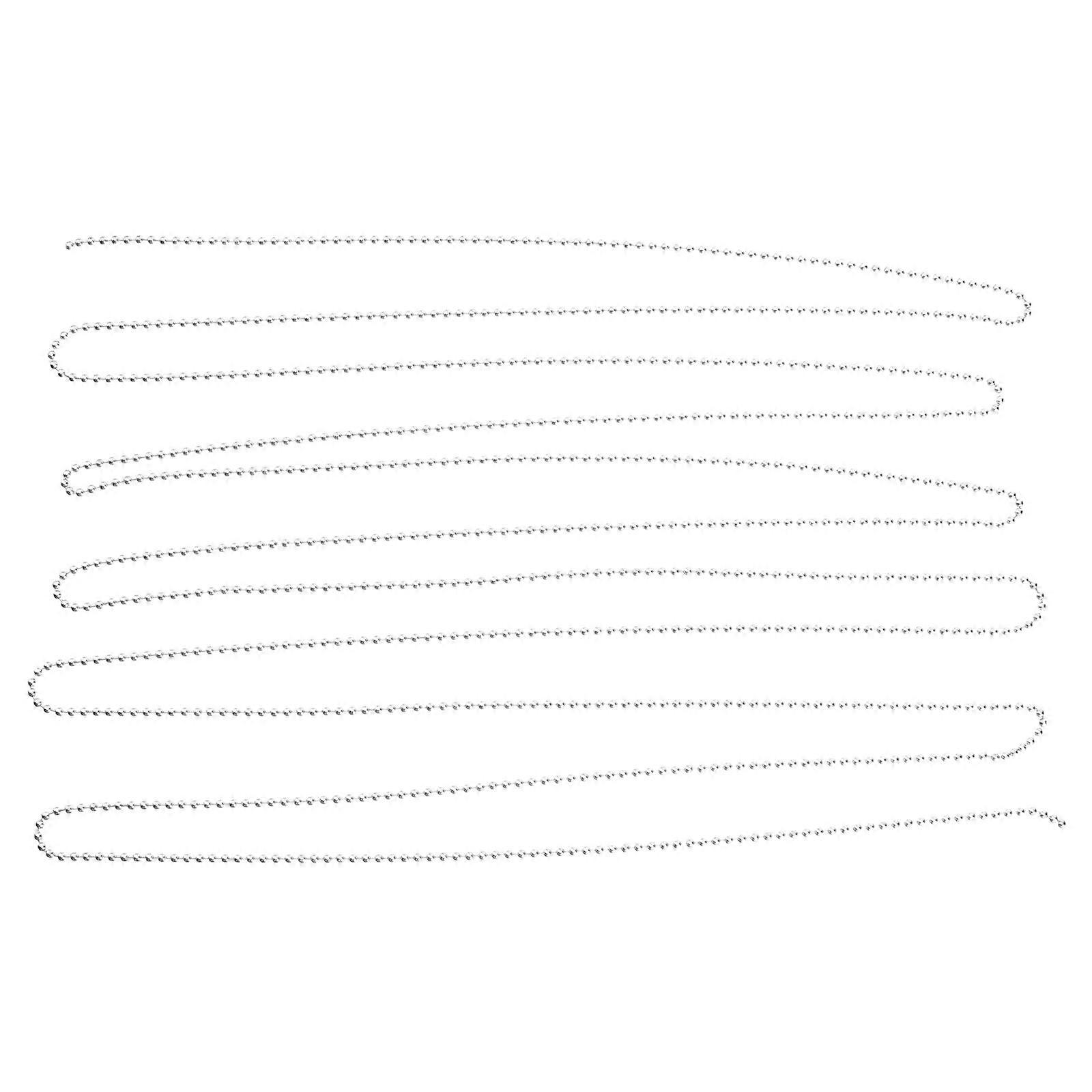3 Meters Length Ball Chain 2.4MM Diameter with 10 Matching Connectors