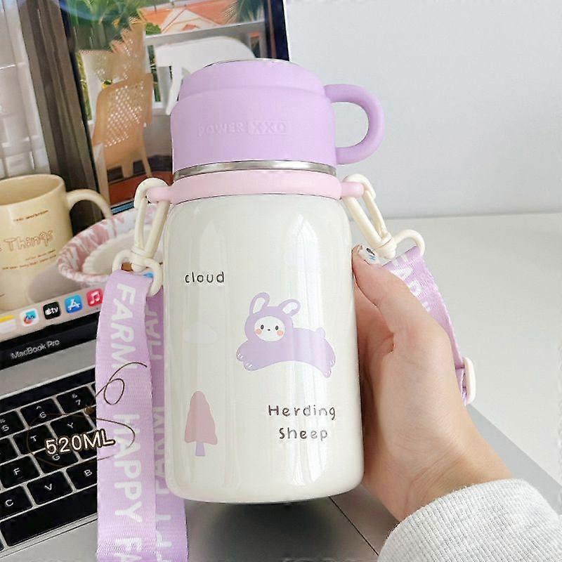 17oz Stainless Steel Water bottles,Insulated Water Bottles,BPA Free-Purple