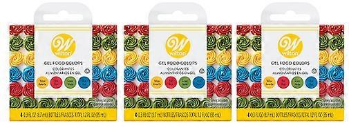 Wilton Gel Food Colors Primary Colors 3 Pack