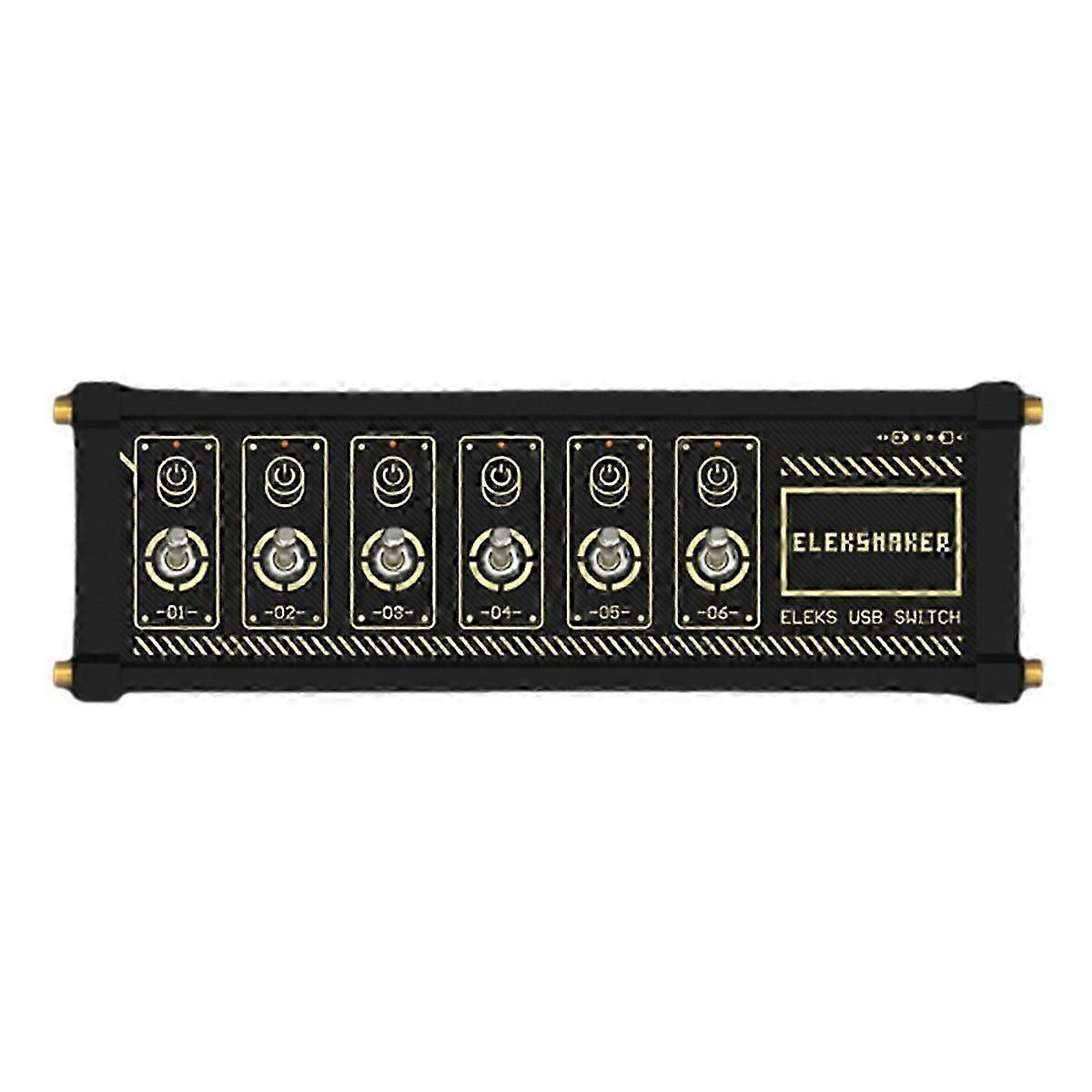 USB Switch, Button Switch, Retro Gold Plating, Table Setting, Sense of Ceremony