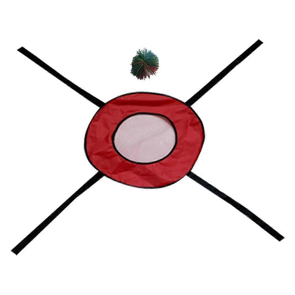 Throw Catch Ball Interactive Game Props Hands Feet Coordination Team Woking Red