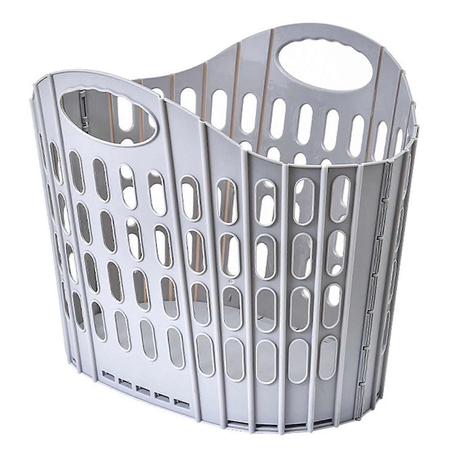 Laundry Basket with Ergonomic Handle Large Capacity Foldable Design Clothes Hamper Ventilated Multifunctional Storage Basket