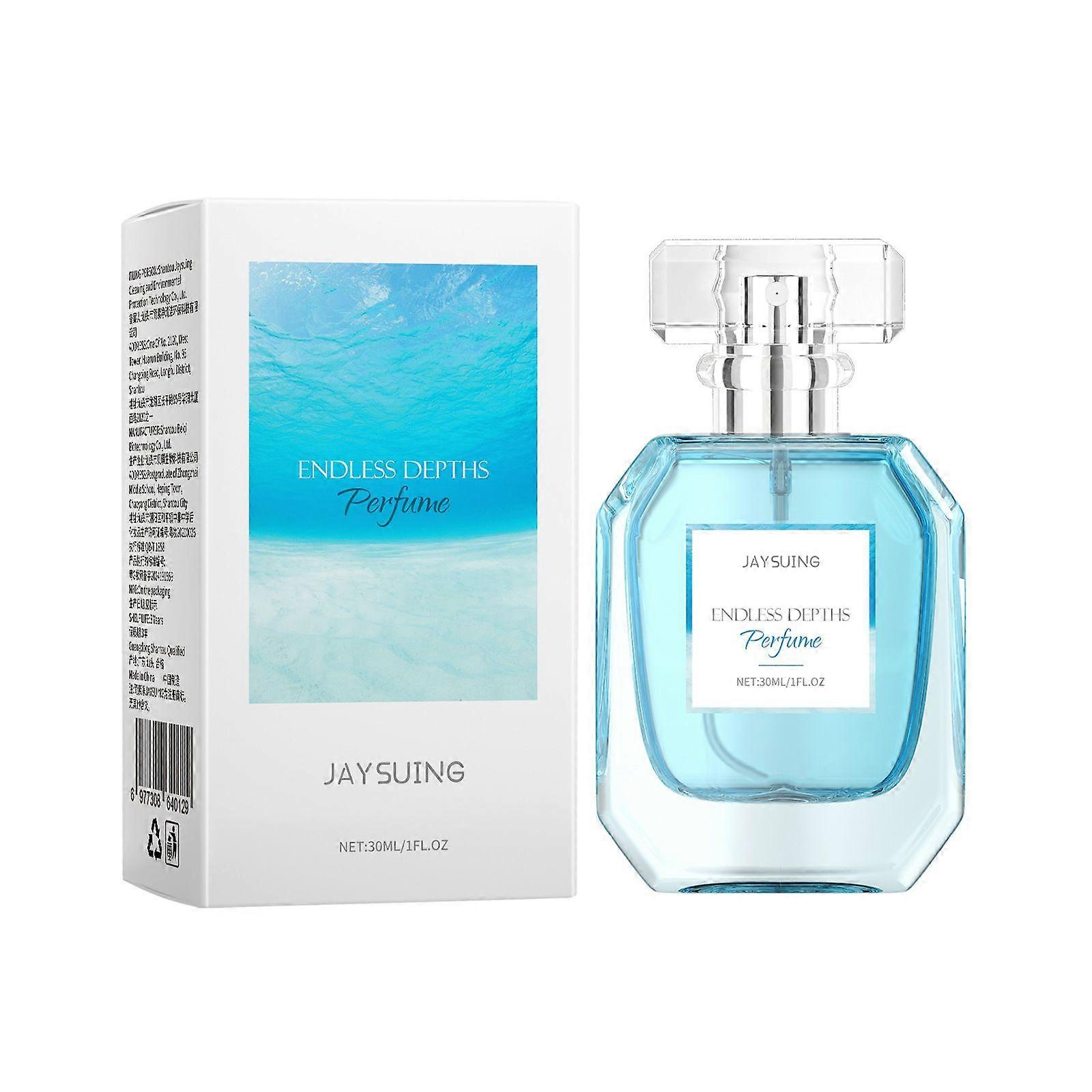 Jaysuing Boundless Deep Sea Parfum Charme Frais Charme Élégant Parfum Atmosphère De Datation Parfum