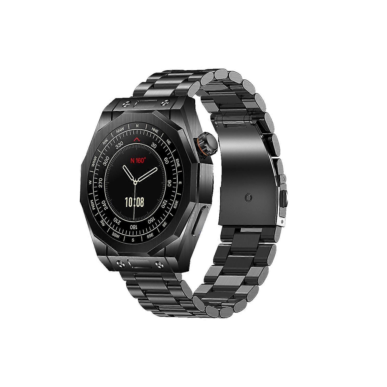 Wearable Watch Multifunction Rectangular Screen Wireless Magnetic Charging NFC Control Motion Record IP68 Watertightness Bluetooth Function PUW1623