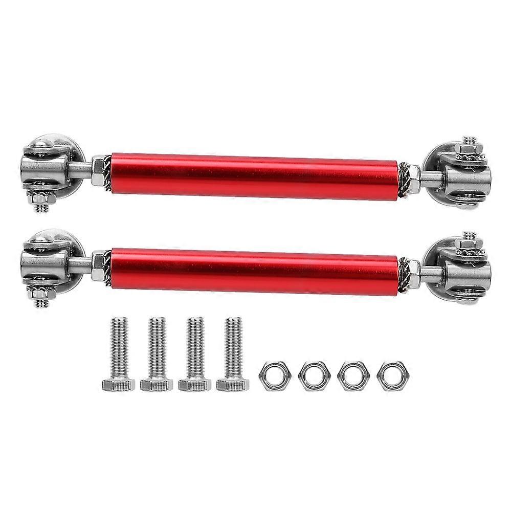 Car Modification 75MM Pull Rod Universal No Need To Punch Decoration Red Car Accessory