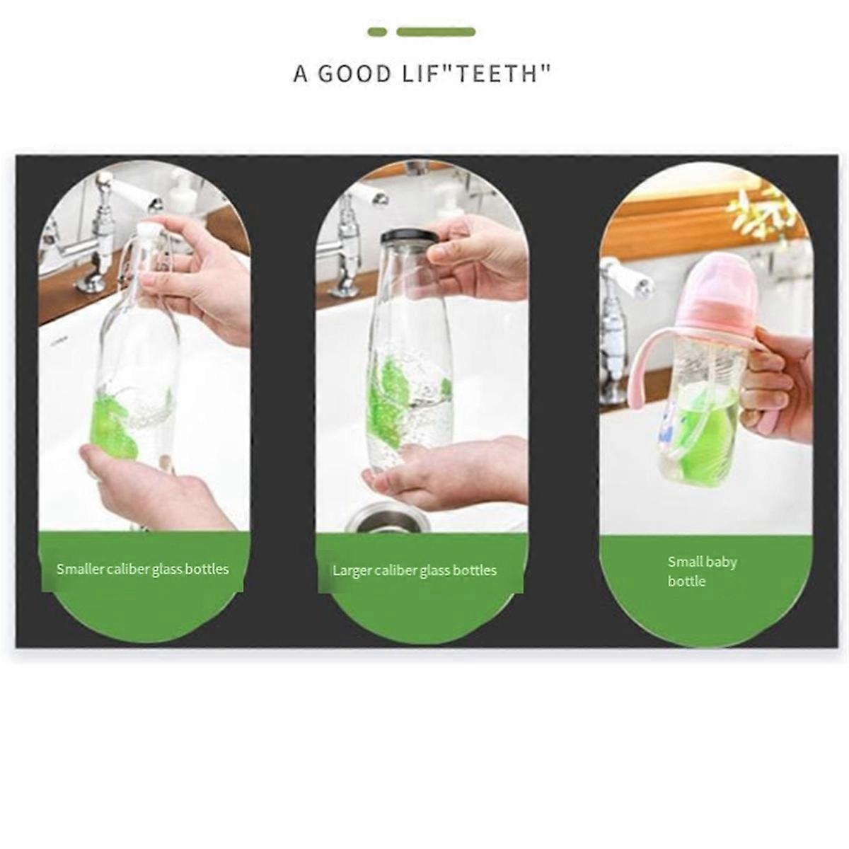 18PCS Bottle Cleaning Sponge Kitchen Cup Clean Brush