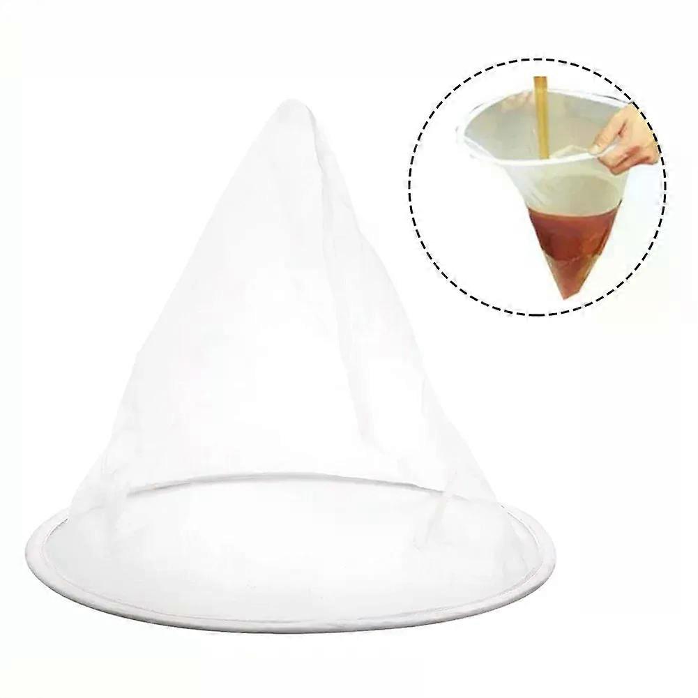 35*40cm Fiber Beekeeping Honey Strainer Filter Screen Nylon Cone Purifier Apiary Equipment Bee Tools