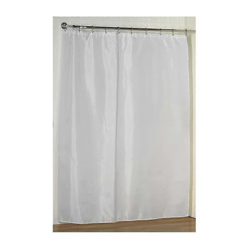 100% Polyester Shower Curtain Liner 70"x72" with Weighted Bottom Hem for Waterproof Protection and Durability