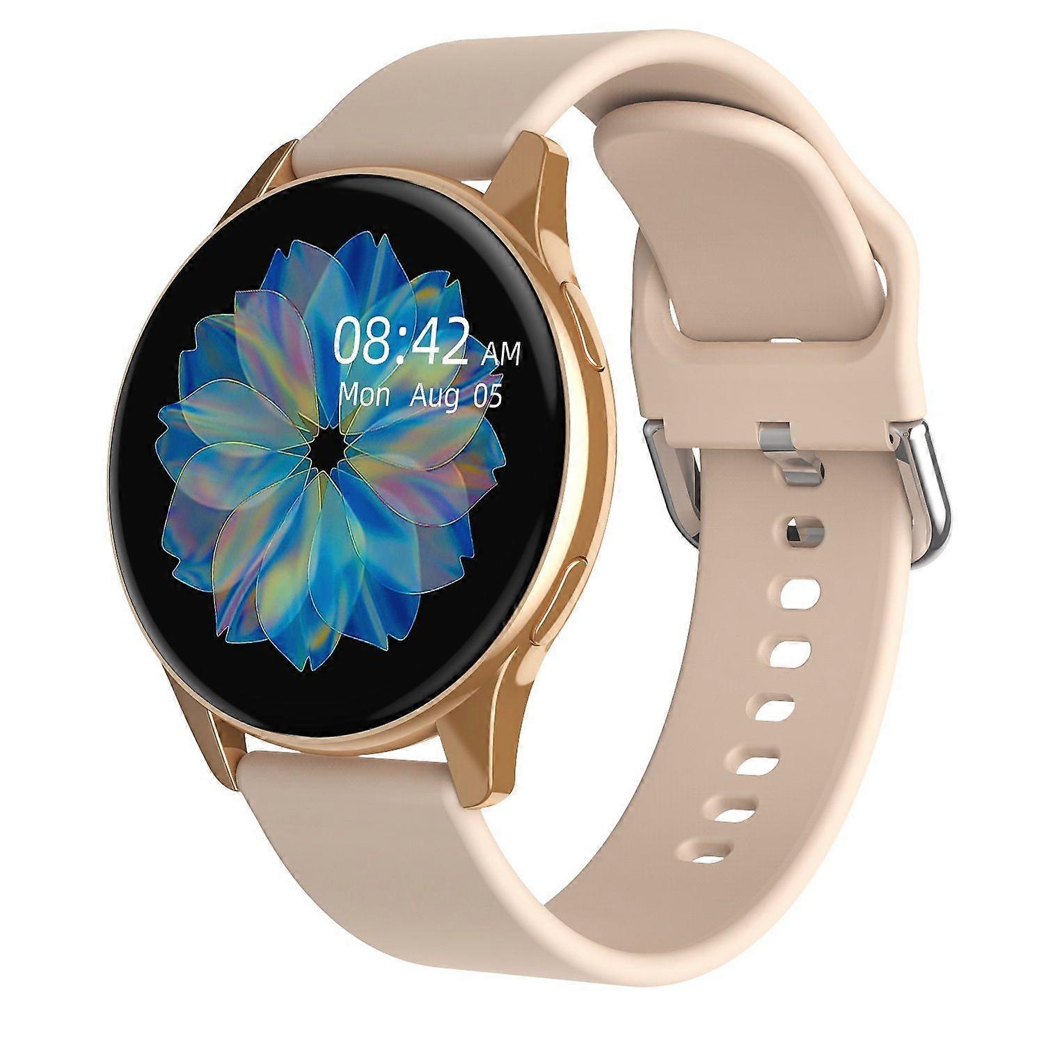 Smartwatch Bluetooth Calling, Fitness Sports Tracker, Life Waterproof, Round Large Screen, Multiple Sport Modes, 4-15 Days Battery Life, Works with Ap