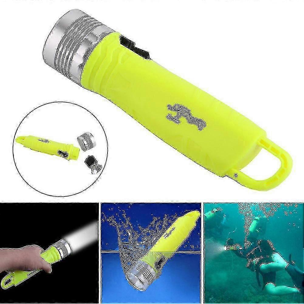 Rechargeable Diving Light Super Bright Led Submarine Waterproof Underwater Diving Torch
