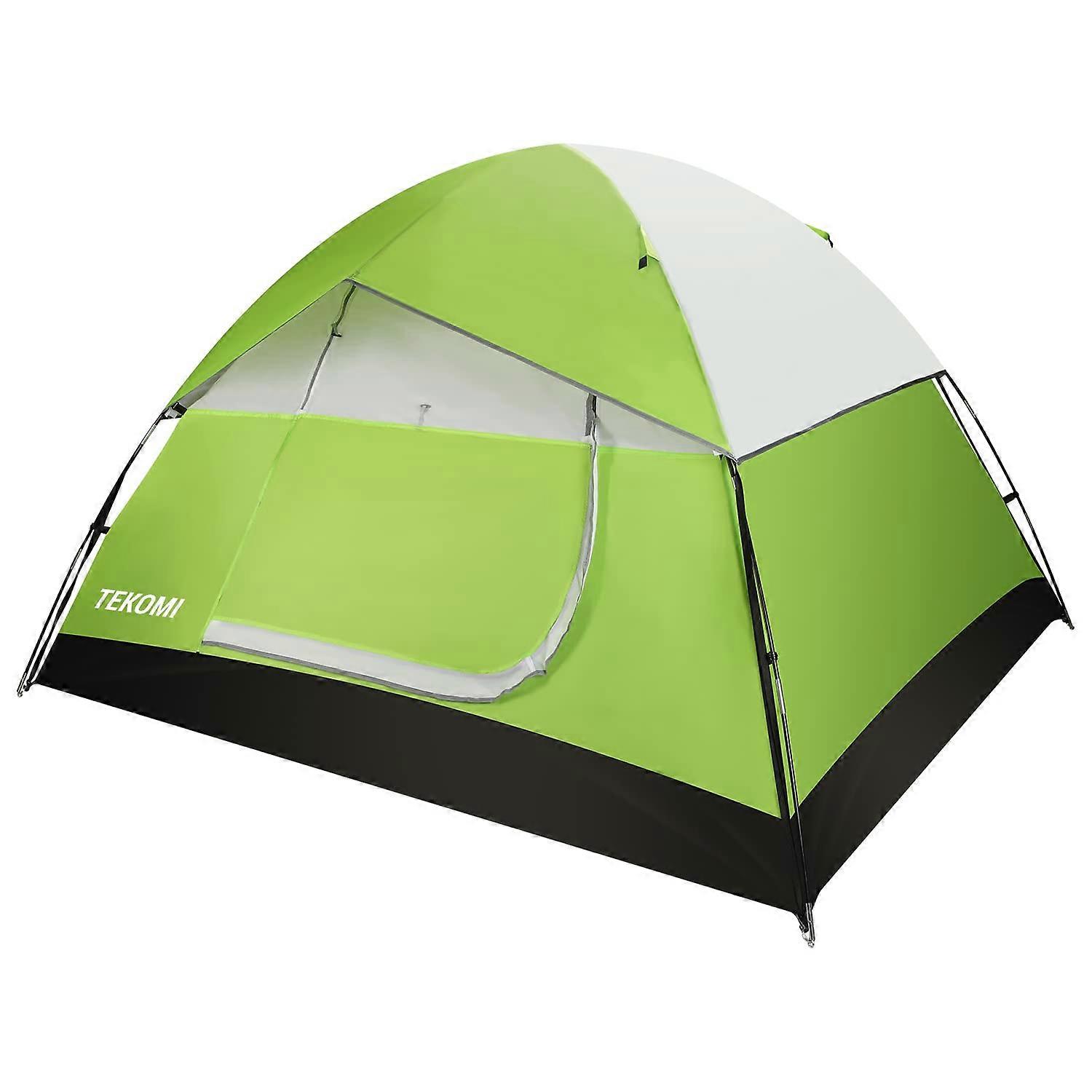 Camping Tent with Removable Rainfly, Waterproof Family Dome Tent, 60-Second Setup, Advanced Ventilation, Spacious Design